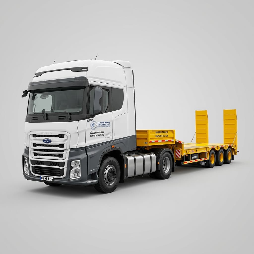 Lowboy / Lowber Çekici