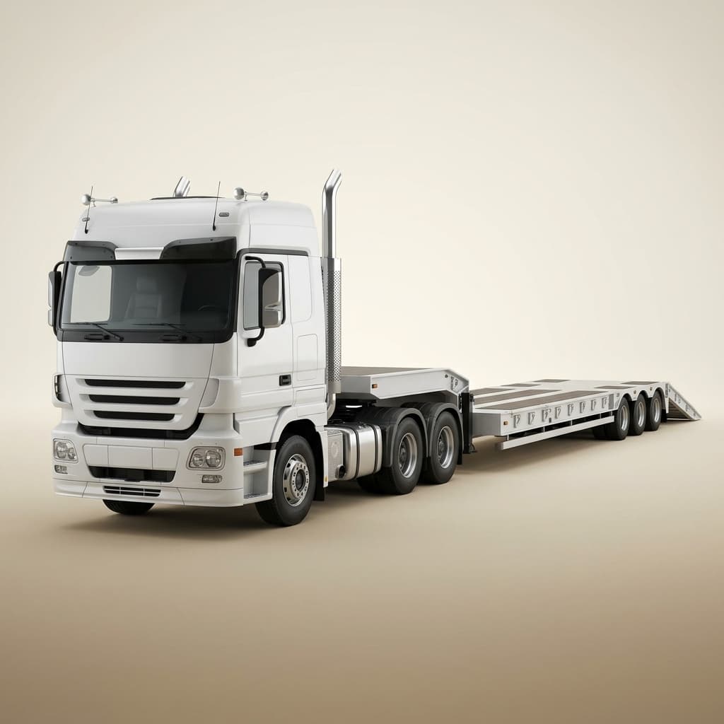 Lowboy / Lowber Çekici