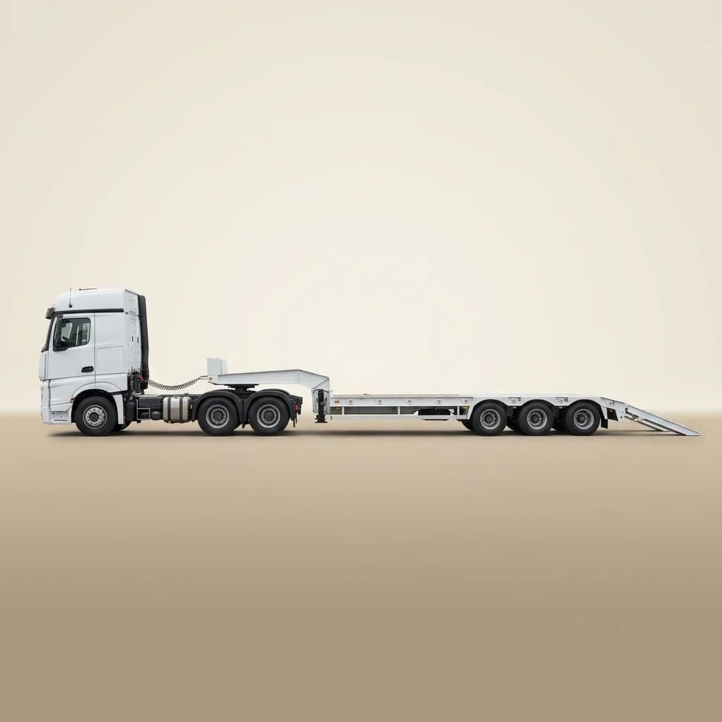 Lowboy / Lowber Çekici