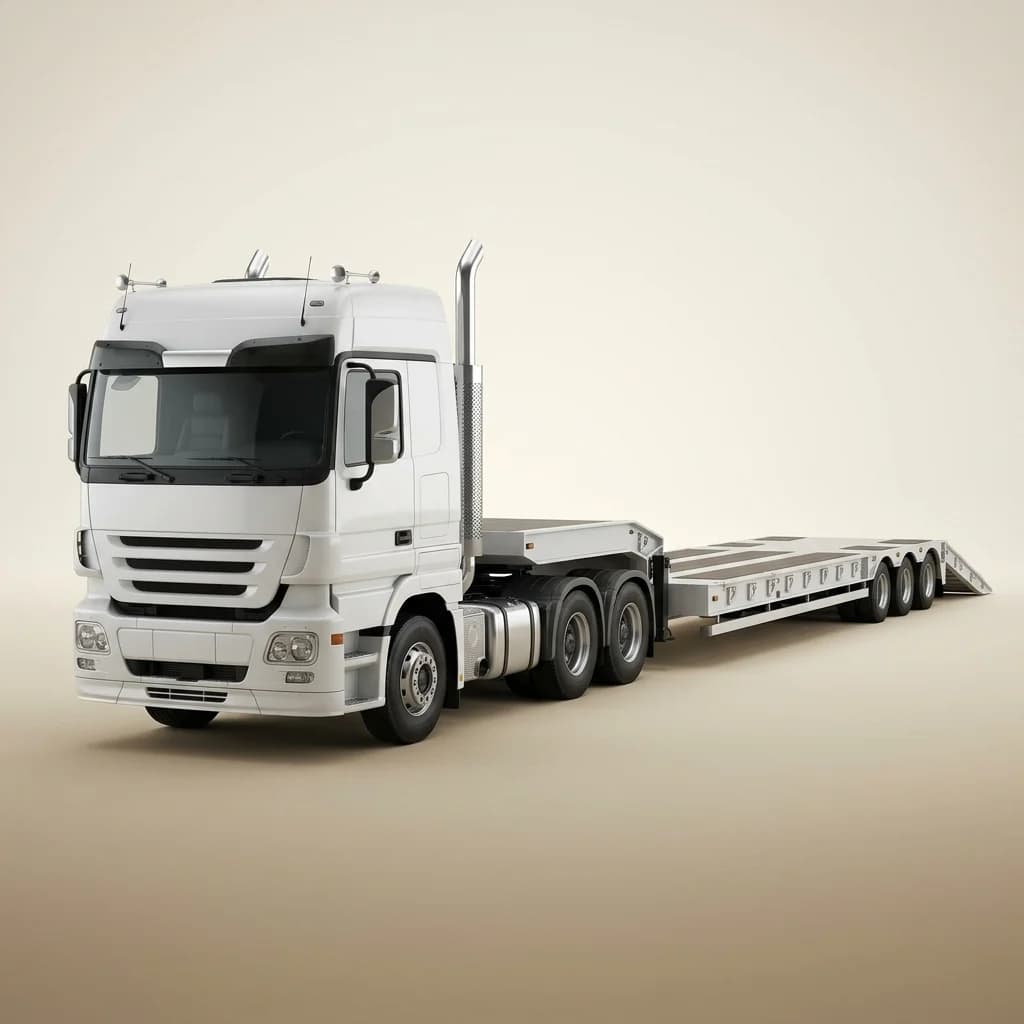 Lowboy / Lowber Çekici