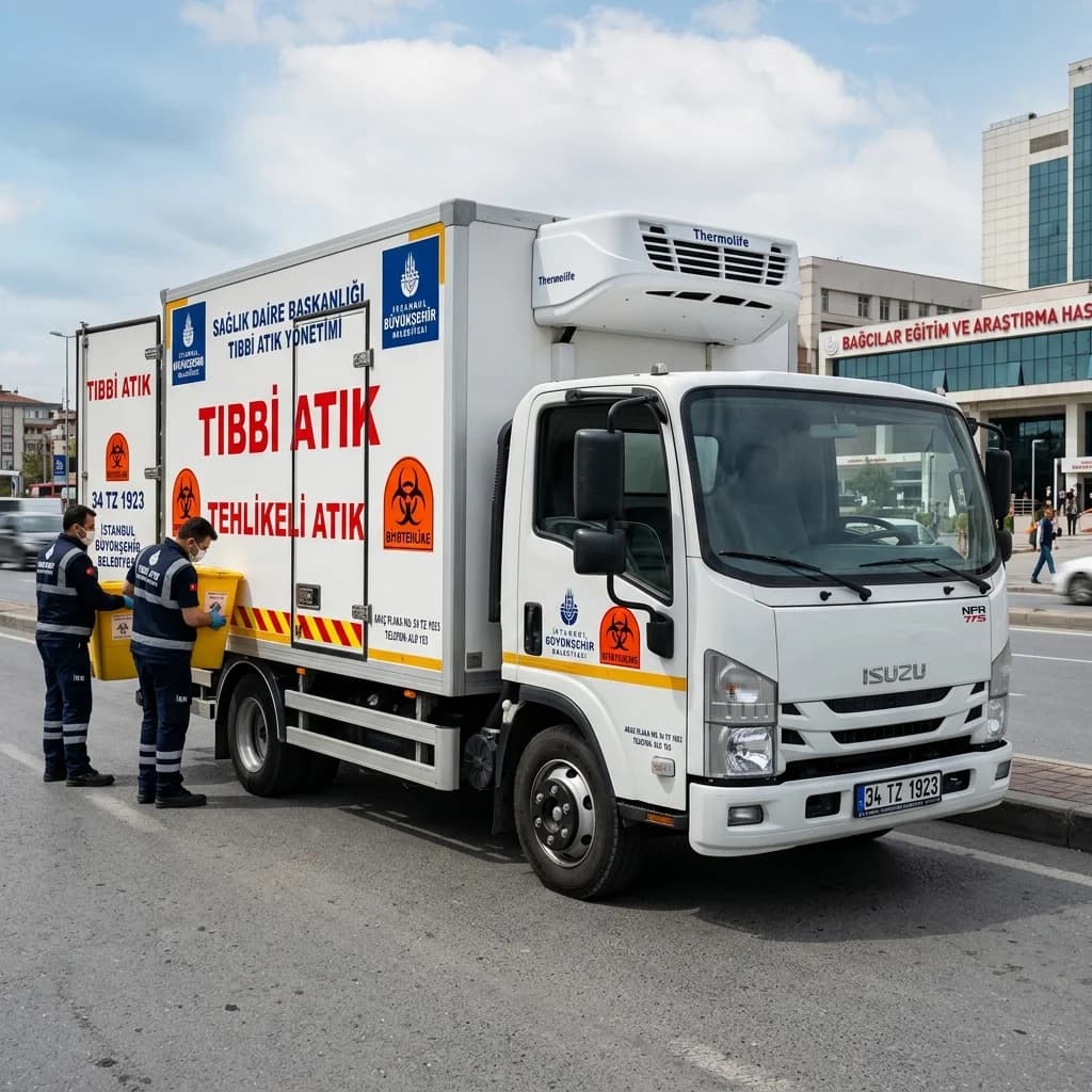 Tıbbi ve Tehlikeli Atık Taşıma Aracı